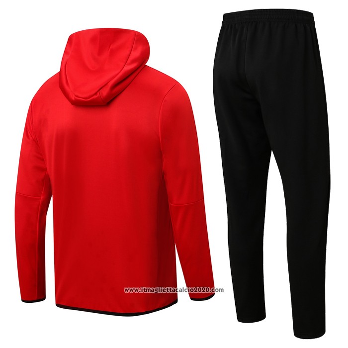 Tuta da Track con Capucha Paris Saint-Germain Jordan 2022 2023 Rosso